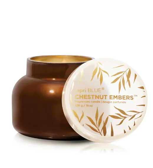 Autumn Glow Chestnut Embers Signature Candle